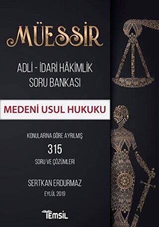 Müessir Adli-İdari Hakimlik Soru Bankası - Medeni Usul Hukuku - 1