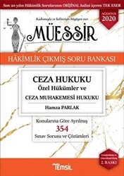 Müessir Ceza Hukuku Özel Hükümler ve Ceza Muhakemesi Hukuku - 1