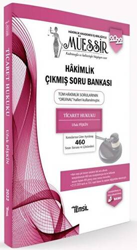 Müessir Ticaret Hukuku Hakimlik Çıkmış Soru Bankası - 1