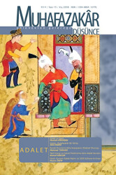 Muhafazakar Düşünce Dergisi Sayı: 15 Kış 2008 - 1