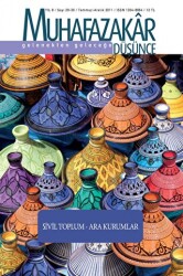 Muhafazakar Düşünce Dergisi Sayı: 29-30 Yıl: 8 Temmuz-Aralık 2011 - 1