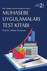 Muhasebe Uygulamaları Test Kitabı - 1