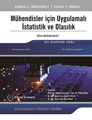 Mühendisler İçin Uygulamalı İstatistik ve Olasılık - 1