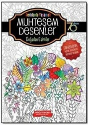 Muhteşem Desenler Boyama Kitabı - Doğadan Esintiler - 1