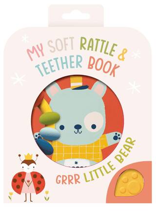 My Soft Rattle and Teether: Grrr Little Bear - 1