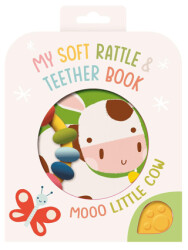 My Soft Rattle and Teether: Moo! Cow - 1