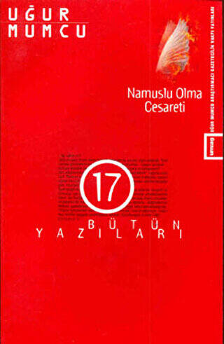 Namuslu Olma Cesareti Bütün Yazıları 17 20 Haziran - 31 Aralık 1981 Yazıları - 1