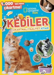 National Geographic Kids Kediler Çıkartmalı Faaliyet Kitabı - 1