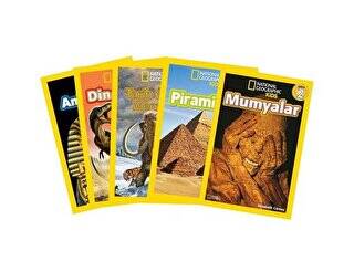 National Geographic Kids - Tarih Öncesi Mitoloji Seti 5 Kitap - 1