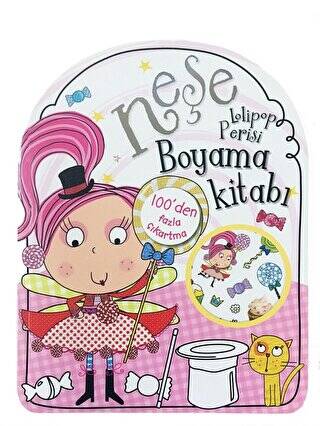 Neşe Lolipop Perisi Boyama Kitabı - 1