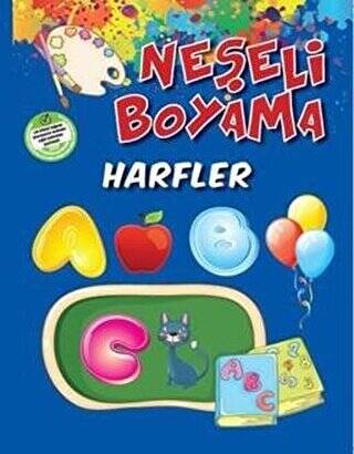 Neşeli Boyama - Harfler - 1