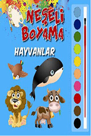 Neşeli Boyama - Hayvanlar - 1