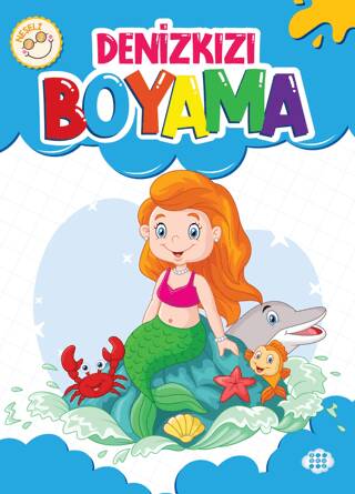 Neşeli Denizkızı Boyama - 1