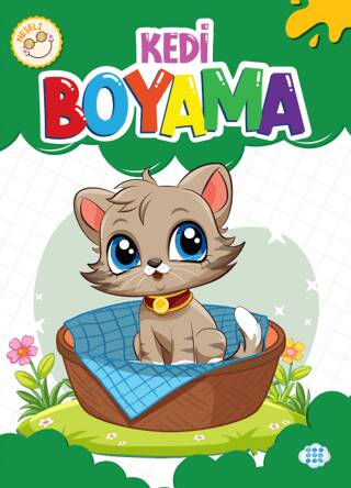 Neşeli Kedi Boyama - 1