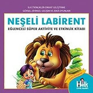 Neşeli Labirent - Eğlenceli Süper Aktivite ve Etkinlik Kitabı - 1