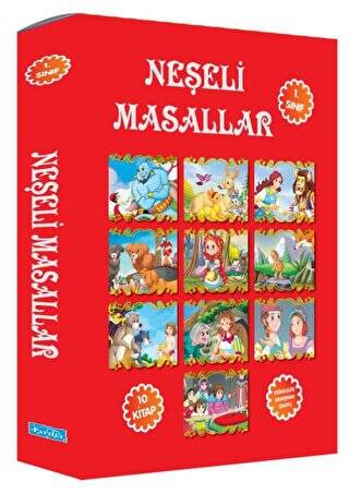 Neşeli Masallar - 10 Kitap Set - 1