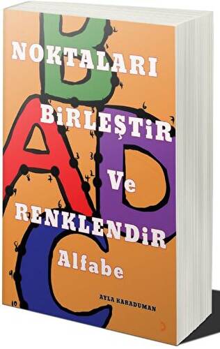 Noktaları Birleştir ve Renklendir: Alfabe - 1