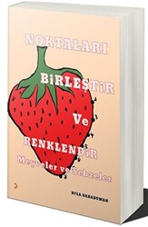 Noktaları Birleştir ve Renklendir: Meyve ve Sebzeler - 1