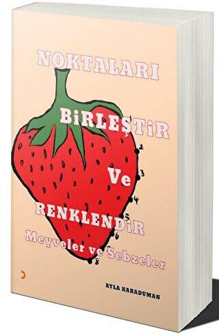 Noktaları Birleştir ve Renklendir: Meyve ve Sebzeler - 1