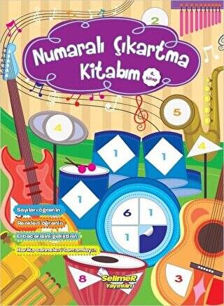 Numaralı Çıkartma Kitabım 4. Kitap - 1