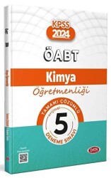 ÖABT 2024 Kimya Öğretmenliği Tamamı Çözümlü 5 Deneme Sınavı - 1