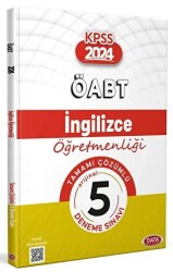 ÖABT İngilizce Öğretmenliği Tamamı Çözümlü 5 Deneme Sınavı - 1