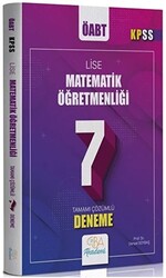 ÖABT Lise Matematik Öğretmenliği 7 Deneme Çözümlü - 1