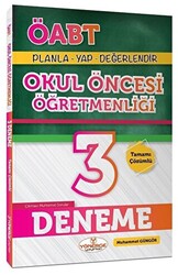 ÖABT Okul Öncesi Öğretmenliği 3 Deneme Çözümlü - 1