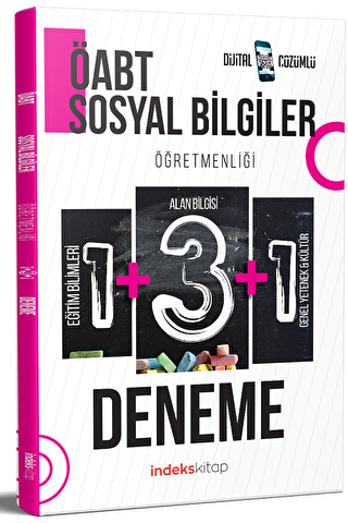 ÖABT Sosyal Bilgiler Öğretmenliği 5 Deneme Dijital Çözümlü - 1