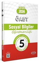 ÖABT Sosyal Bilgiler Öğretmenliği Tamamı Çözümlü 5 Deneme Sınavı - 1