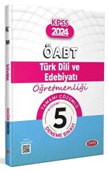 ÖABT Türk Dili ve Edebiyatı Öğretmenliği Tamamı Çözümlü 5 Deneme Sınavı - 1