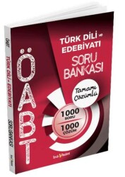 ÖABT Türk Dili ve Edebiyatı Tamamı Çözümlü Soru Bankası - 1