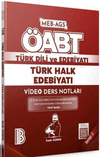 ÖABT Türk Dili ve Edebiyatı Türk Halk Edebiyatı Video Ders Notları Bengi 3 - 1