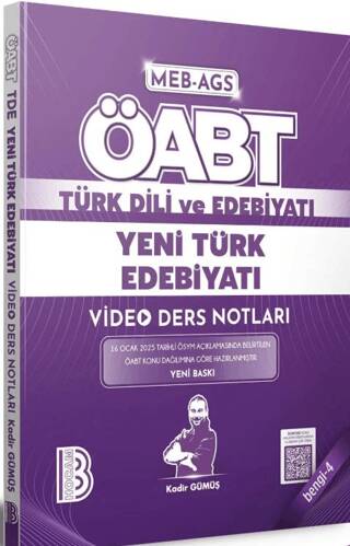 ÖABT Türk Dili ve Edebiyatı Yeni Türk Edebiyatı Video Ders Notları Bengi 4 - 1