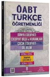 ÖABT Türkçe Dünya Edebiyatı, Edebiyat Bilgi ve Kuramları, Çocuk Edebiyatı, Dil Bilim Konu Anlatımlı Soru Bankası - 1