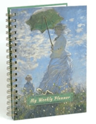 Odak Yayın Haftalık Planlayıcı Sticker Defter 17x24 - Woman With a Parasol - 1