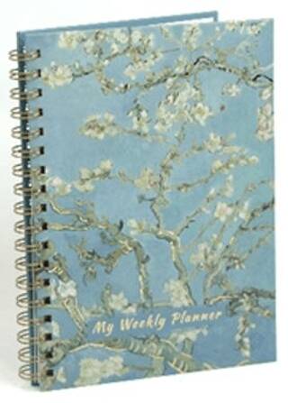 Odak Yayın Haftalık Planlayıcı Sticker Defter - Almond Blossoms - 1