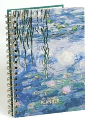 Odak Yayın Haftalık Planlayıcı Sticker Defter - Waterlilies Monet - 1