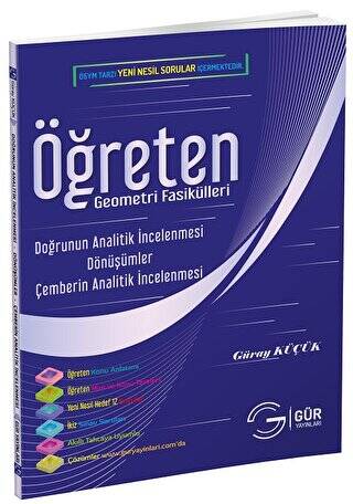 Öğreten Matematik Fasikülleri - Doğrunun ve Çemberin Analitik İncelenmesi Konu Anlatımlı - 1