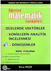 Öğreten Matematik Fasikülleri Düzlemde Vektörler Koniklerin Analitik İncelenmesi Dönüşümler Konu Anlatımlı - 1