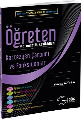 Öğreten Matematik Fasikülleri : Kartezyen Çarpımı, Bağıntı ve Fonksiyonlar Konu Anlatımlı - 1