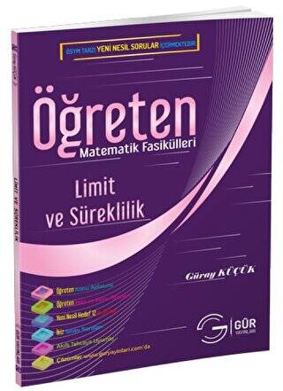 Öğreten Matematik Fasikülleri - Limit - Süreklilik ve Seriler Konu Anlatımlı - 1