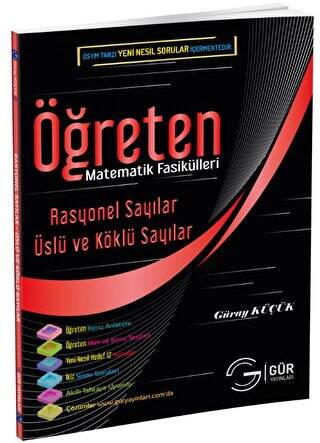 Öğreten Matematik Fasikülleri - Rasyonel Sayılar, Üslü ve Köklü Sayılar Konu Anlatımlı - 1