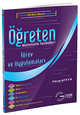 Öğreten Matematik Fasikülleri - Türev ve Uygulamaları Konu Anlatımlı - 1