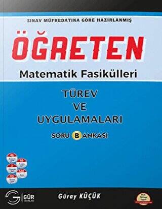 Öğreten Matematik Fasikülleri Türev ve Uygulamaları Soru Bankası - 1