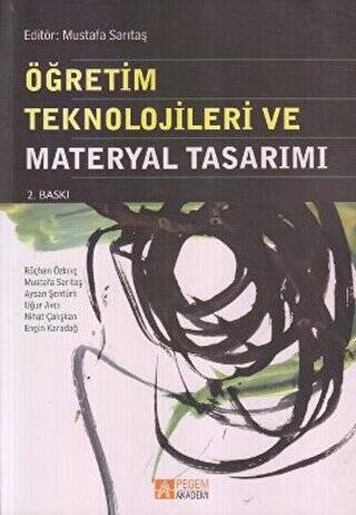 Öğretim Teknolojileri ve Materyal Tasarımı Siyah Kapak - 1