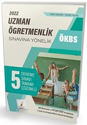 ÖKBS Uzman Öğretmenlik Sınavına Yönelik Tamamı Çözümlü 5 Deneme Sınavı - 1