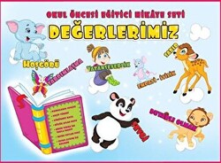 Okul Öncesi Eğitici Hikaye Seti: Değerlerimiz 15 Kitap Takım - 1