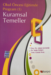 Okul Öncesi Eğitimde Program 1 Kuramsal Temeller - 1