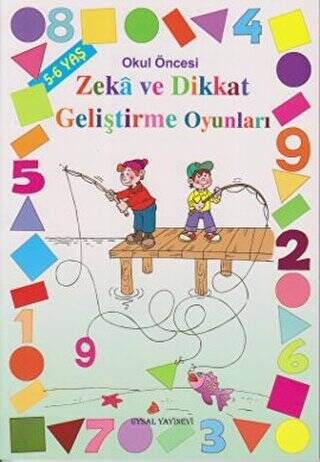 Okul Öncesi Zeka ve Dikkat Geliştirme Oyunları - 5-6 Yaş - 1